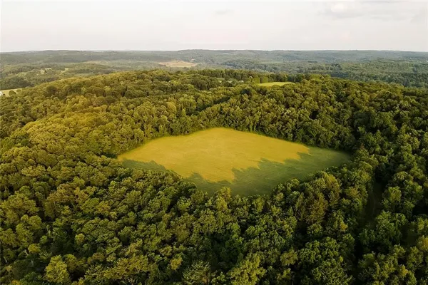 a view of lake and mountain