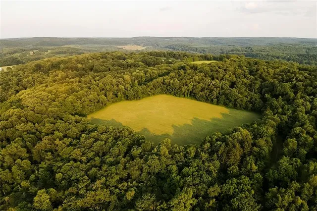 a view of lake and mountain