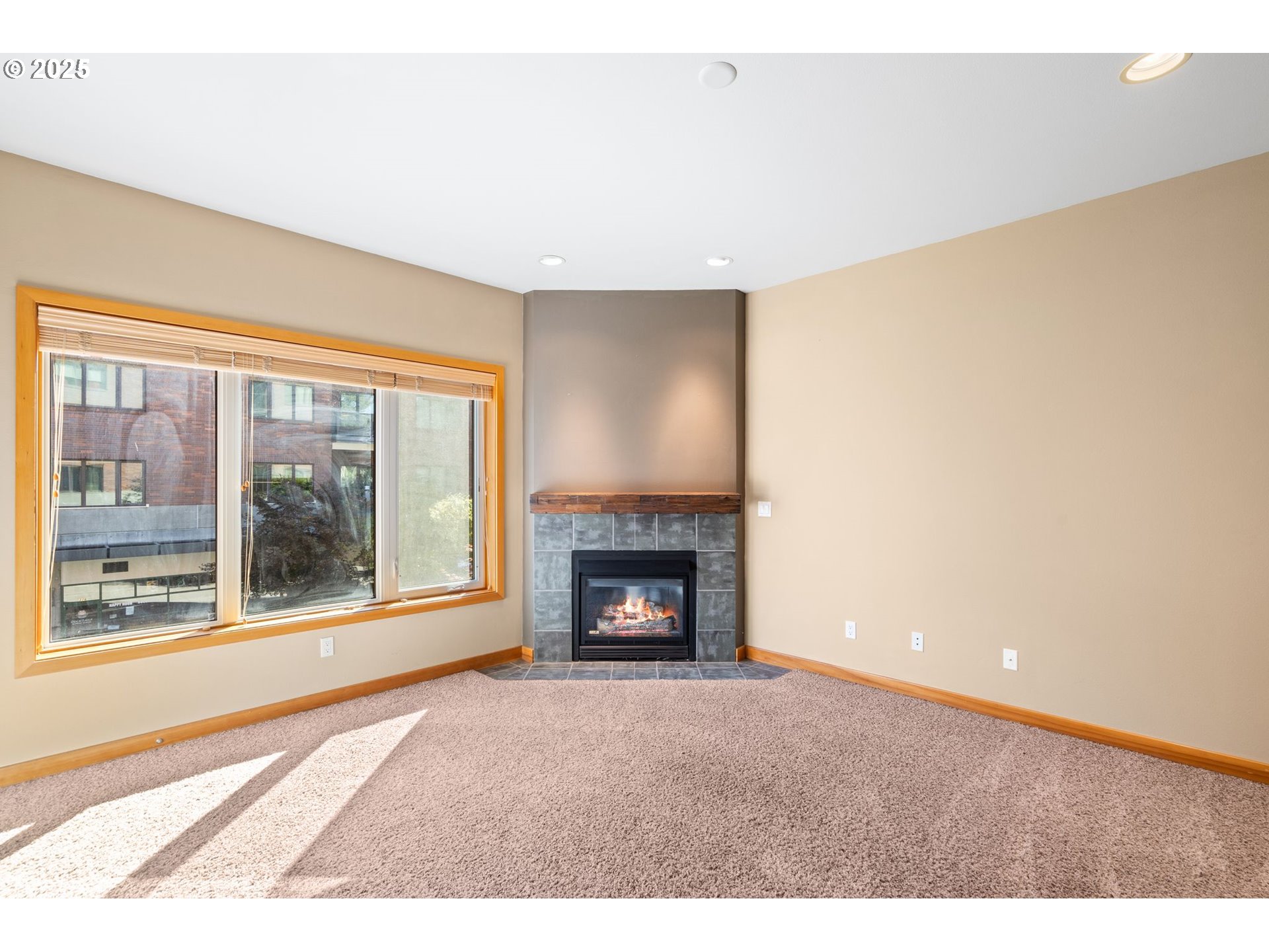 400 West 8th Street, Unit 236 Vancouver, WA 98660 - Photo 10 of 35 a view of an empty room with a fireplace and a window