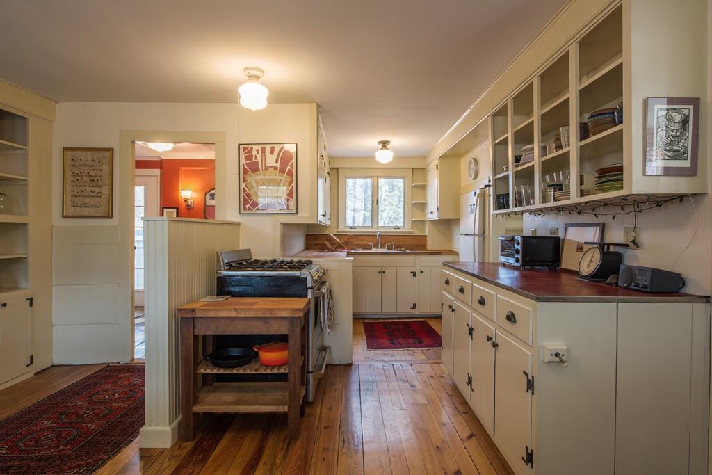 178 West Farms Road Northampton, MA 01062 - Photo 19 of 42 a kitchen with stainless steel appliances granite countertop a stove and cabinets