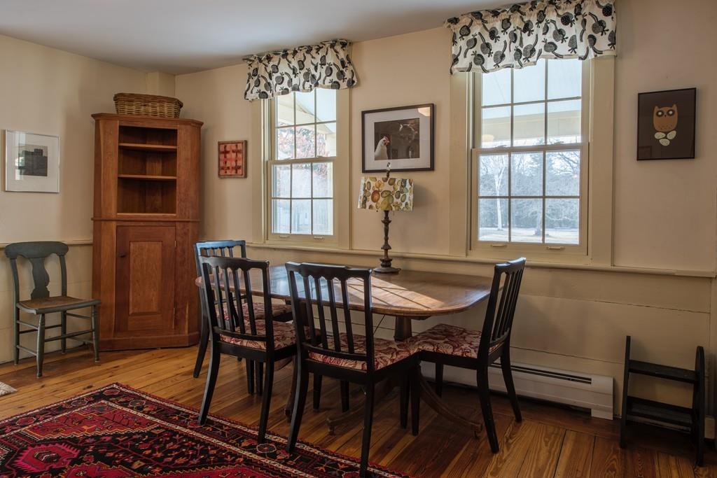 178 West Farms Road Northampton, MA 01062 - Photo 8 of 42 a view of a dining room with furniture and window
