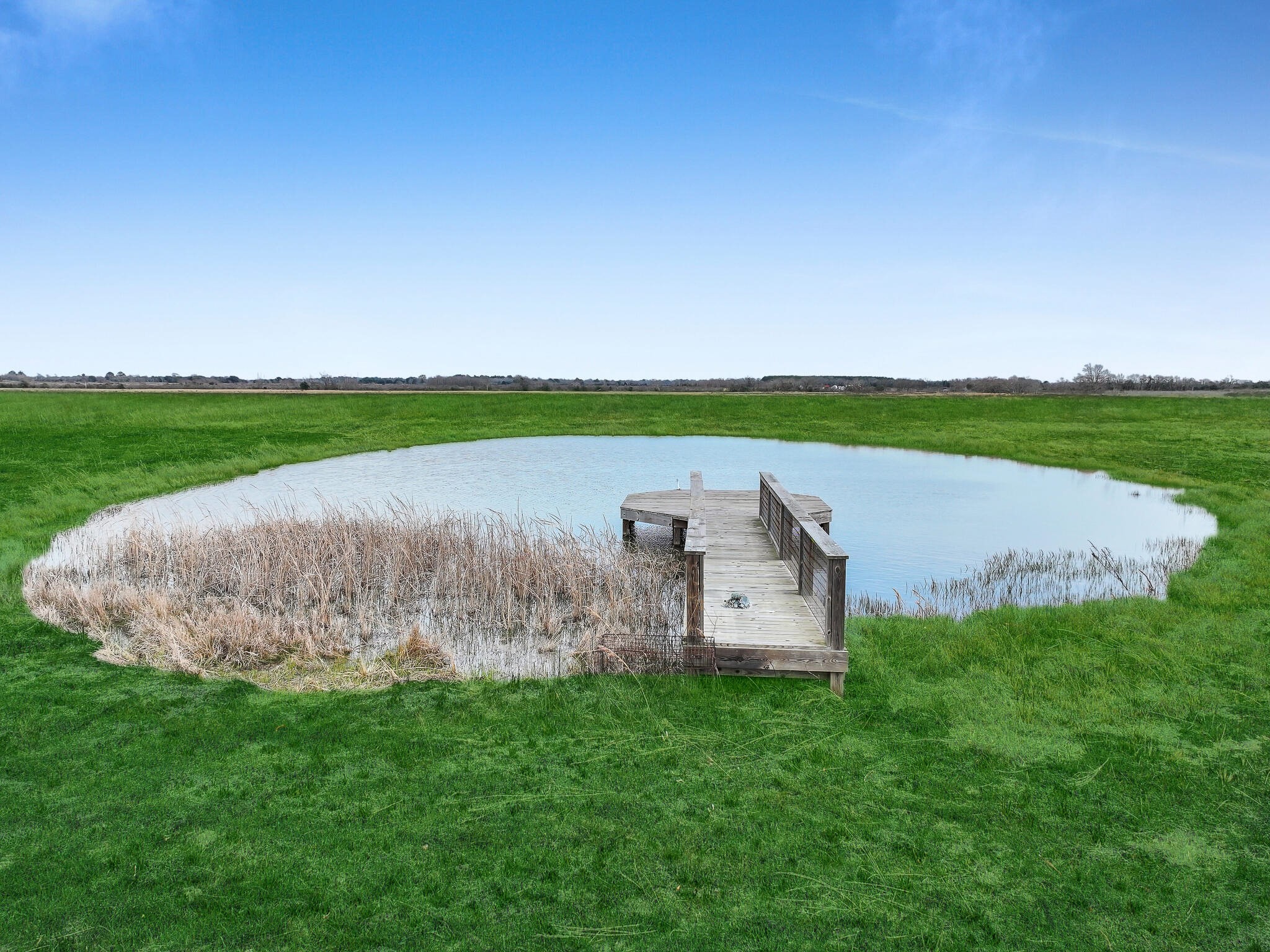 4 Canal Road Winnie, TX 77665 - Photo 9 of 21 a view of a water with a big yard