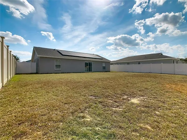 a view of an outdoor space and a yard