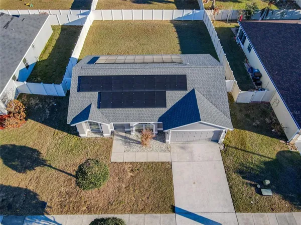 a view of balcony with furniture