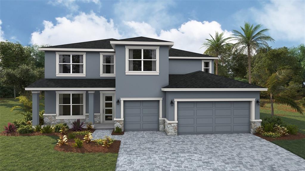 1855 Browning Loop Parrish, FL 34219 - Photo 1 of 25 a front view of a house with garden