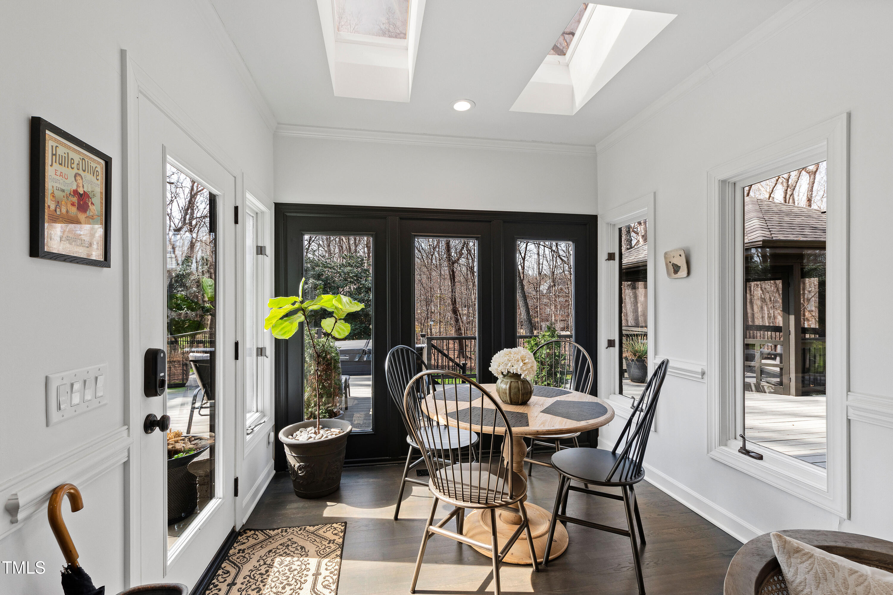 10805 The Olde Place Raleigh, NC 27614 - Photo 27 of 91 a view of a dining room with furniture window and outside view