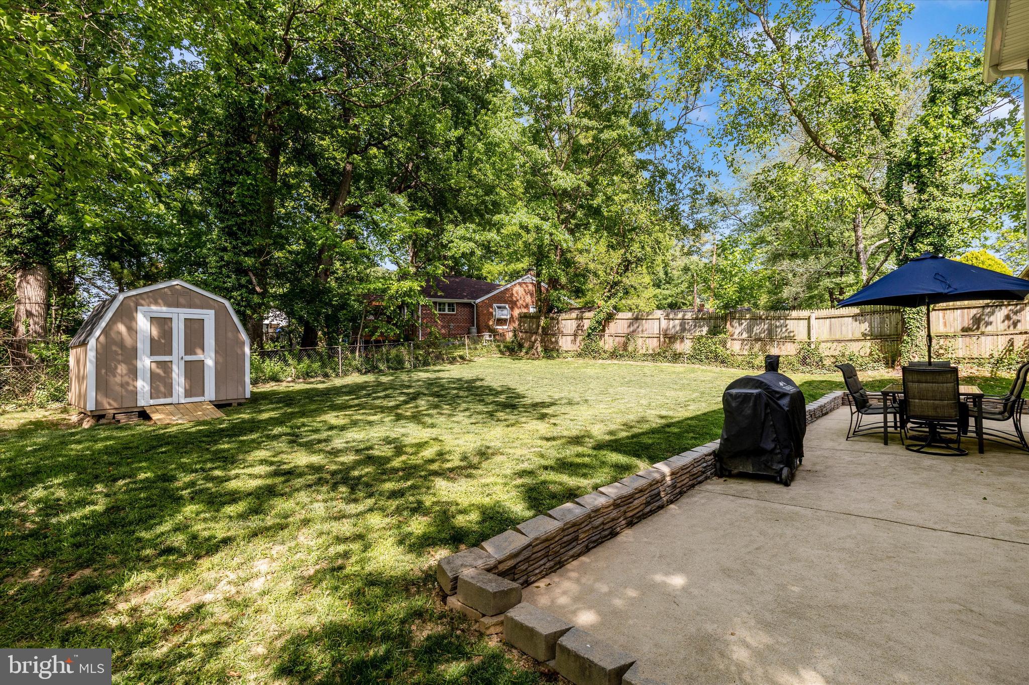 2913 Weisman Road Silver Spring, MD 20902 - Photo 35 of 39 Large Fenced in Backyard