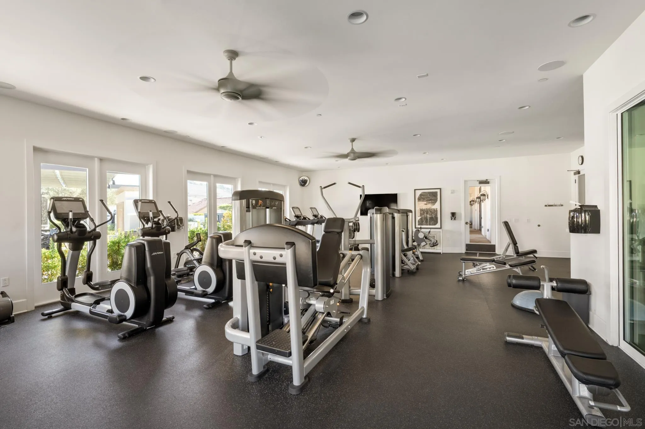 7964 Auberge Circle San Diego, CA 92127 - Photo 30 of 41 a view of a room with gym equipment