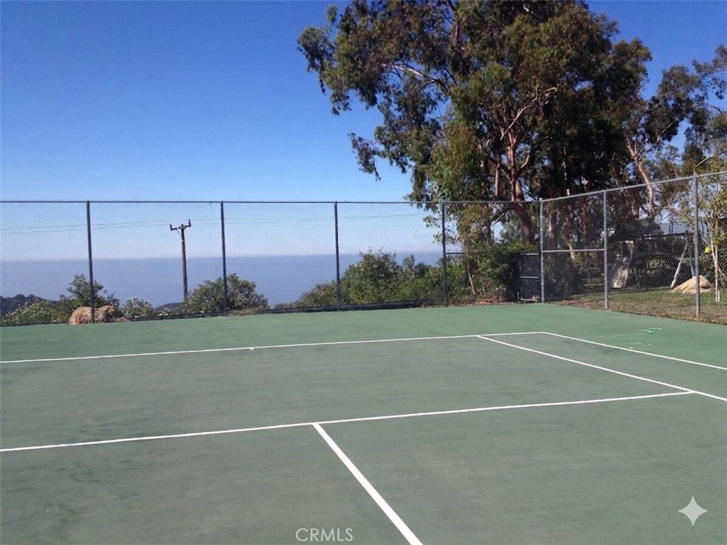 21135 Saddle Peak Road Topanga, CA 90290 - Photo 45 of 47 a view of a tennis court