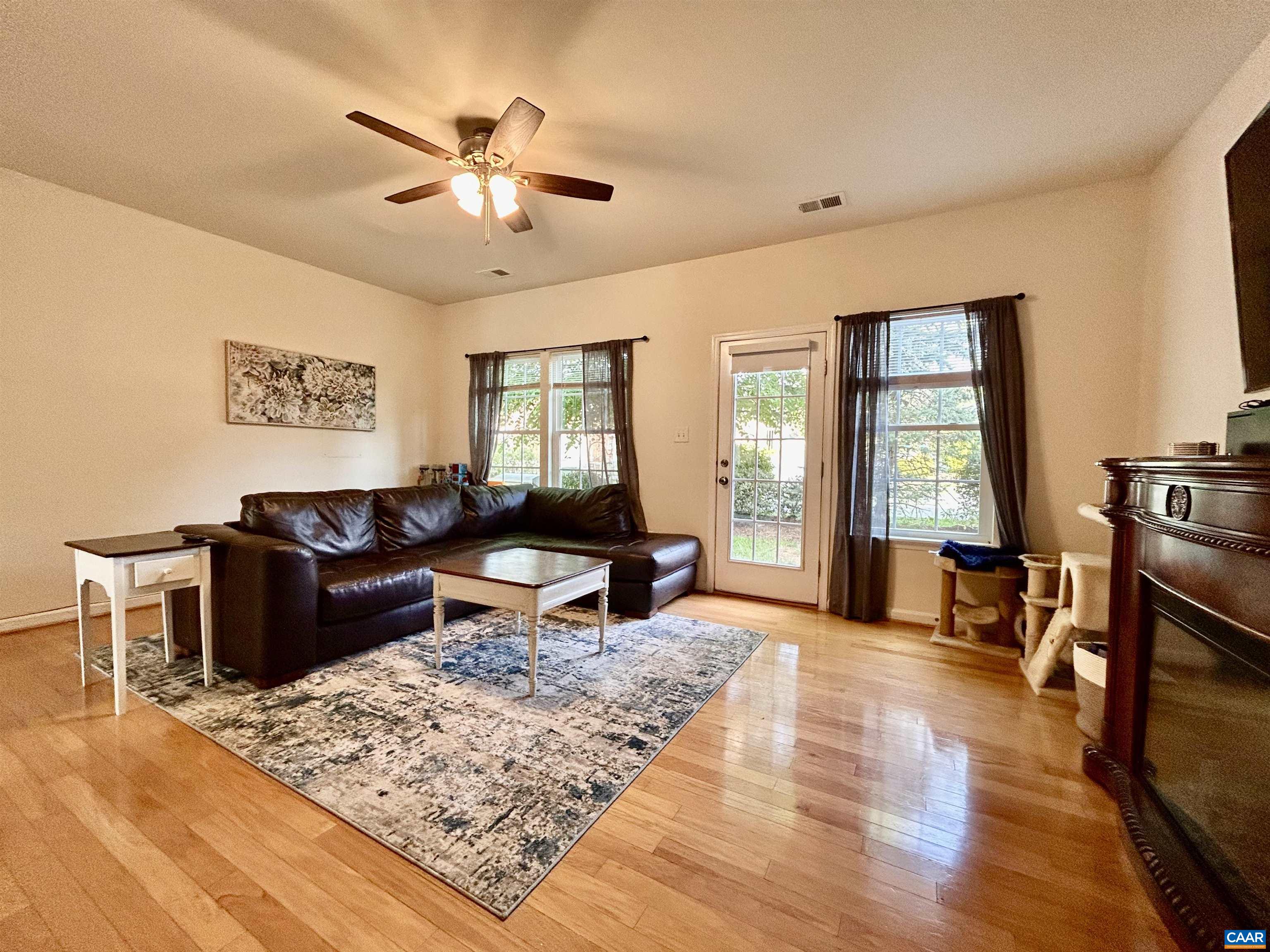 76 Villa Circle Palmyra, VA 22963 - Photo 3 of 18 a living room with furniture and wooden floor