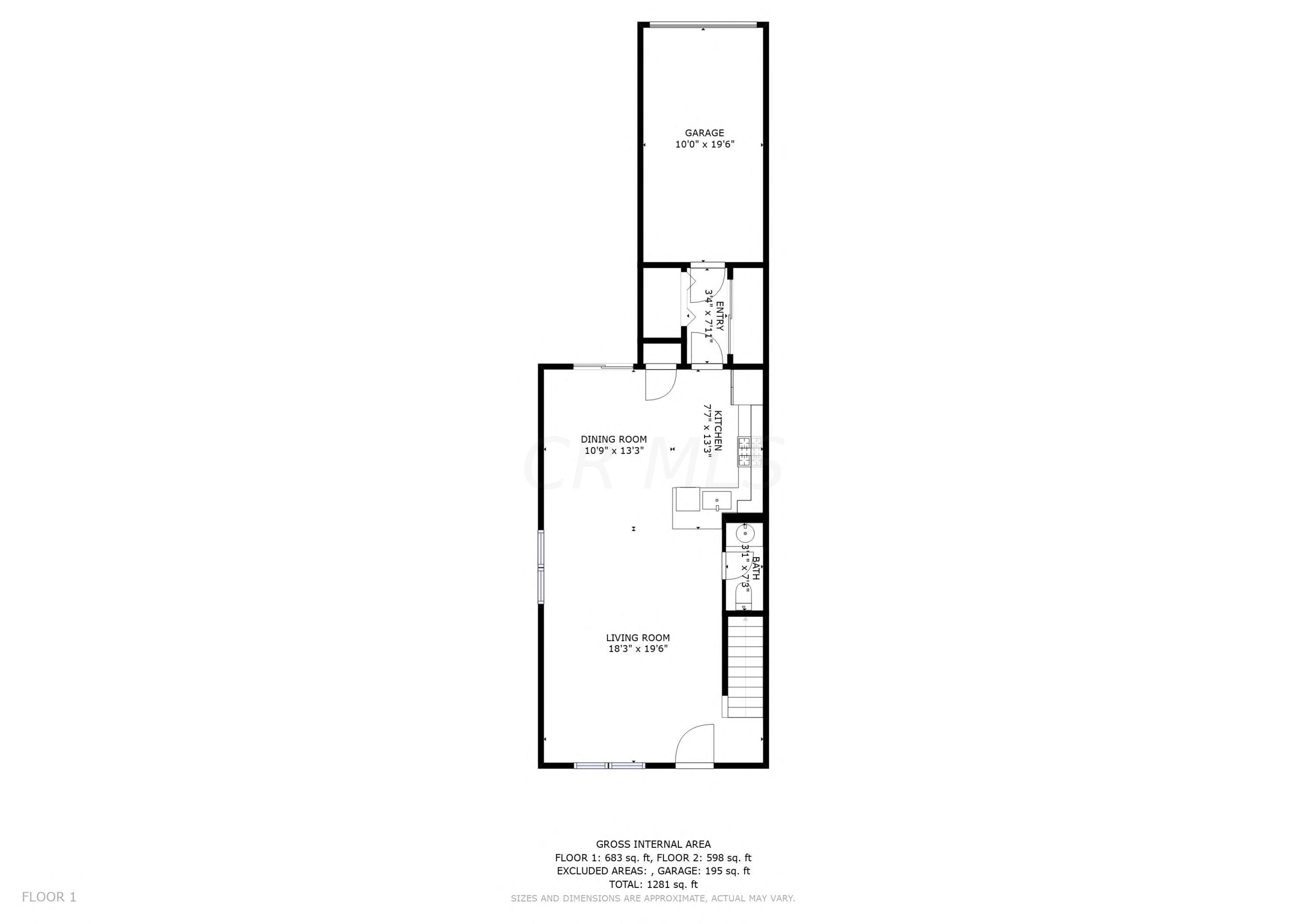 109 Gifford Road Columbus, OH 43235 - Photo 29 of 30 1st Floorplan