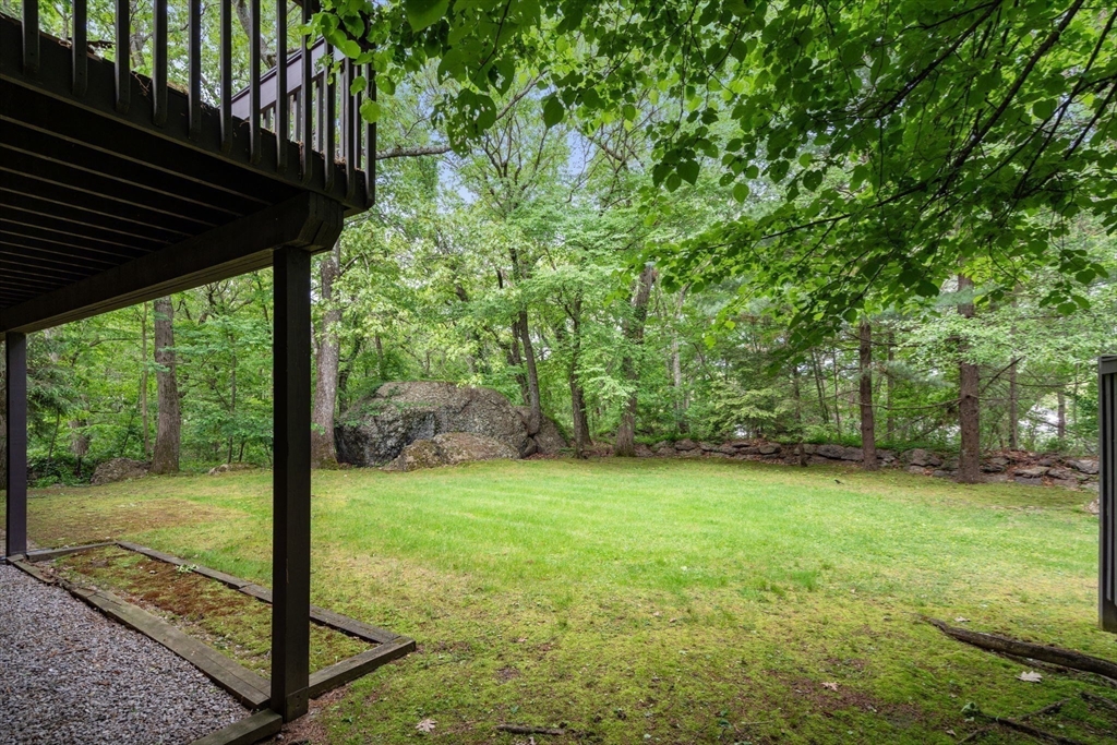 204 Allandale Road, Unit A Chestnut Hill, MA 02467 - Photo 16 of 19 a view of a porch with a backyard