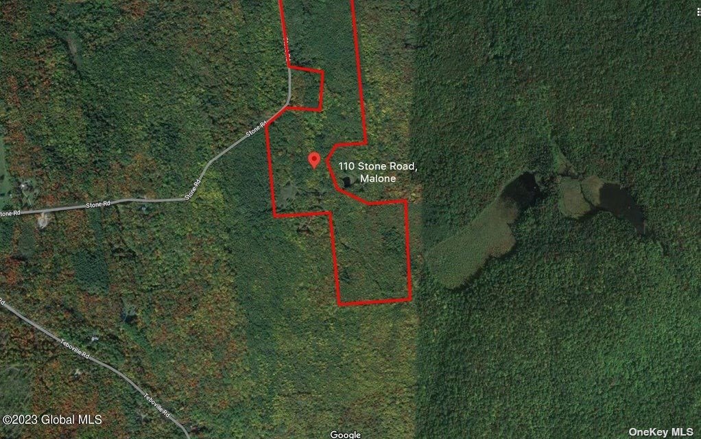 110 Stone Road Malone, NY 12953 - Photo 22 of 24 a bird view of a house