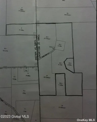 a view of a green yard