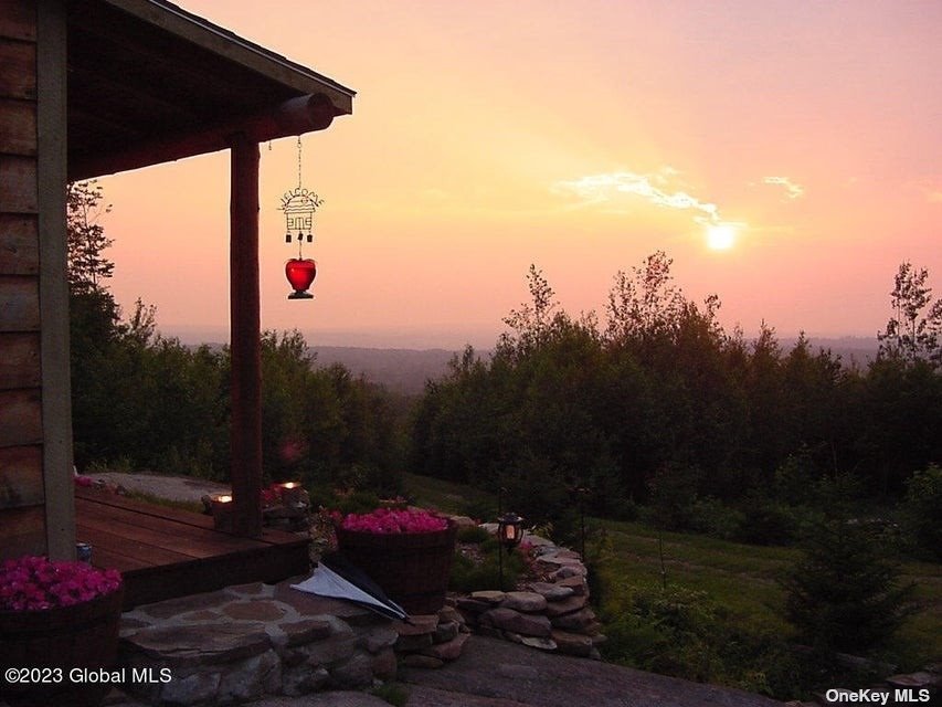 110 Stone Road Malone, NY 12953 - Photo 6 of 24 a view of a tables and chairs under an umbrella