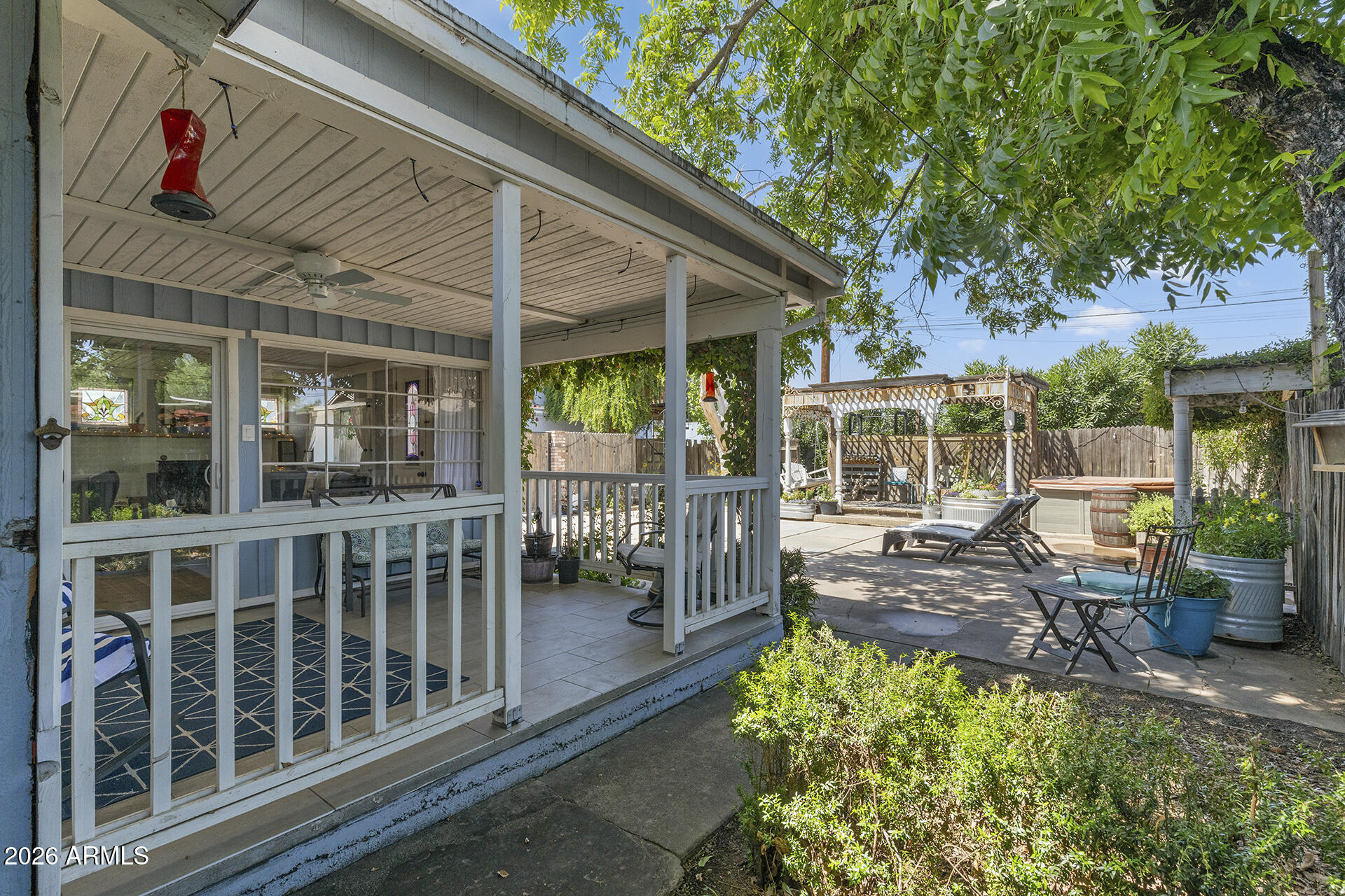 5228 North 15th Street Phoenix, AZ 85014 - Photo 59 of 96 a view of a house with backyard and sitting area
