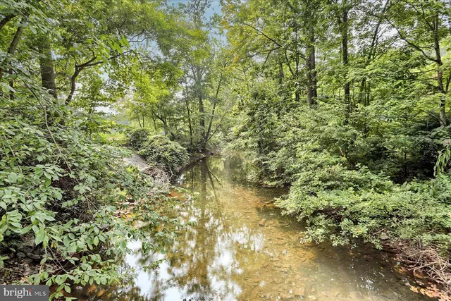 a view of a yard with an outdoor space
