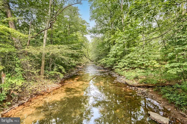 a view of a street with a building in the background