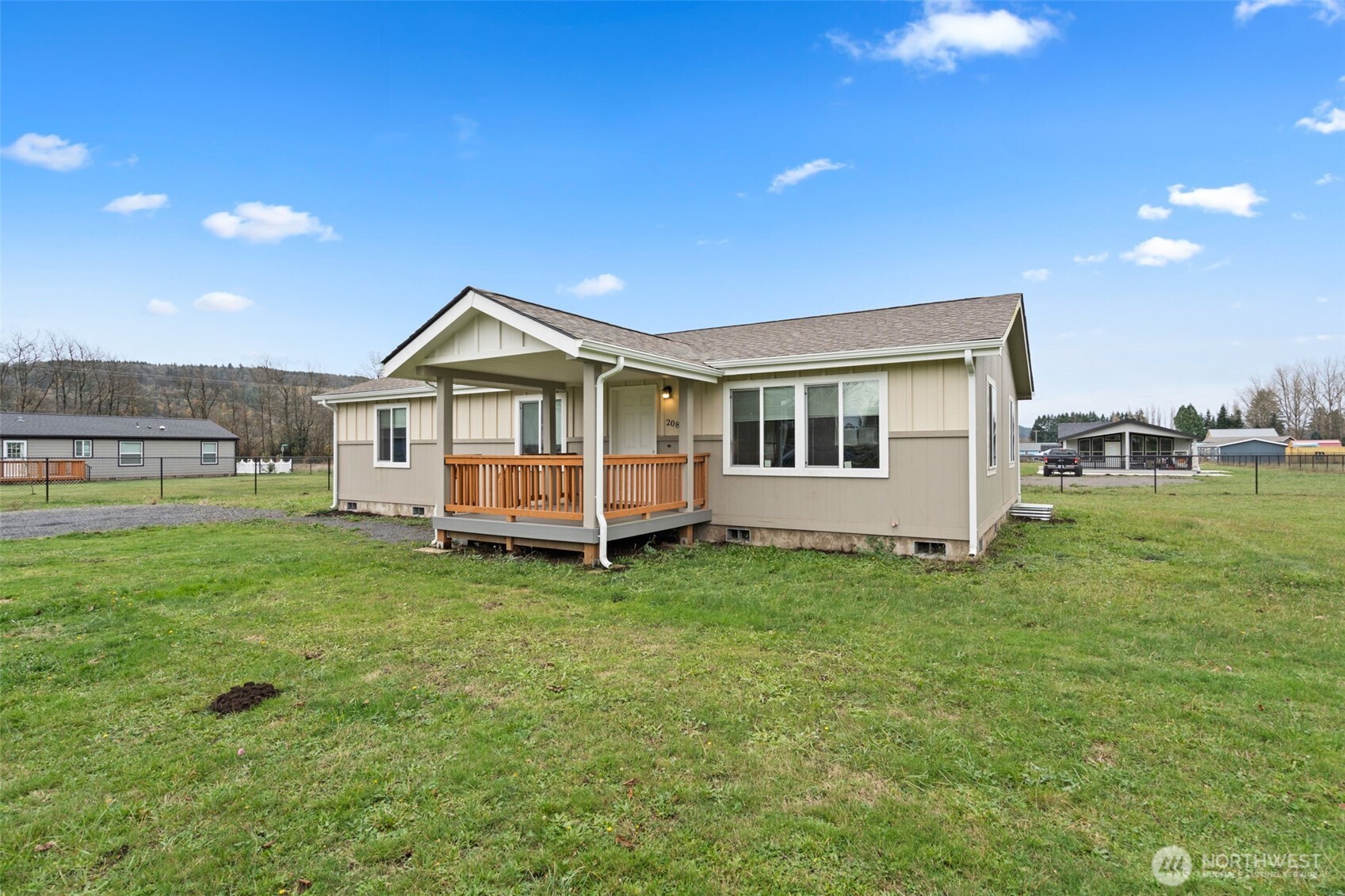 208 Mossyrock Road West Mossyrock, WA 98564 - Photo 2 of 26 a view of a house with a backyard