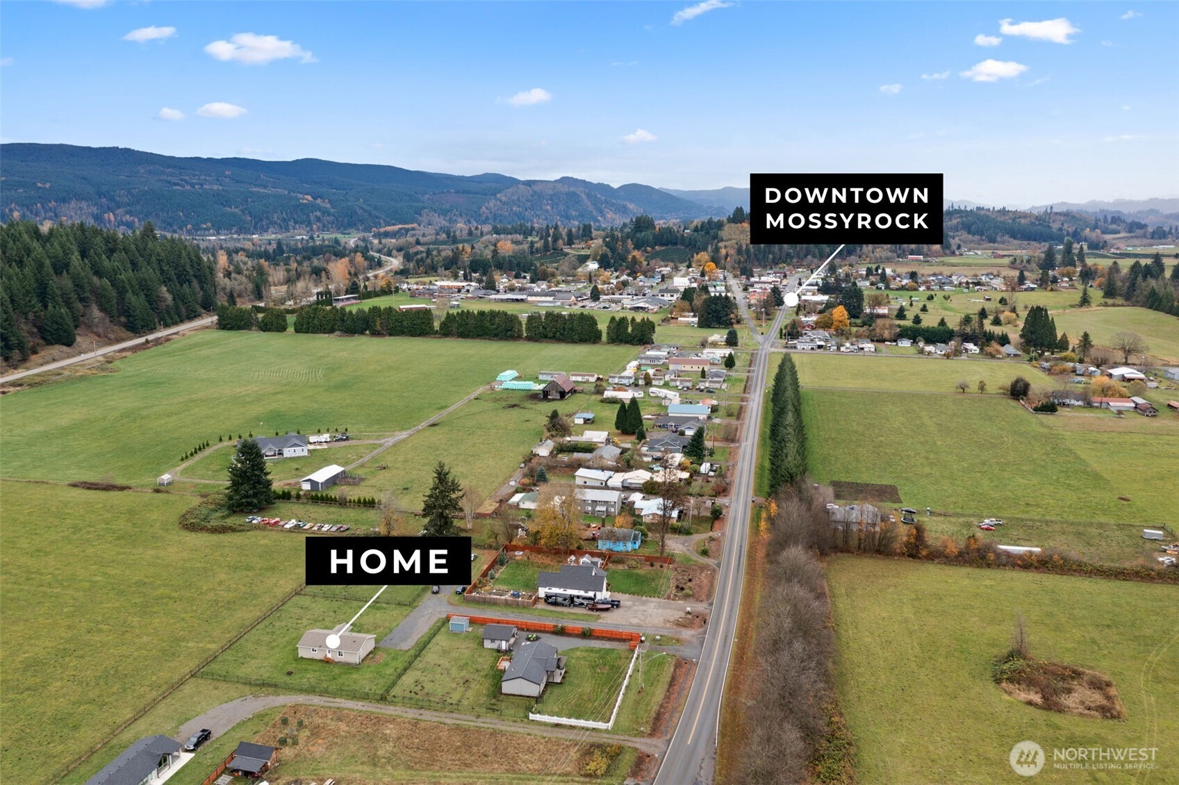 208 Mossyrock Road West Mossyrock, WA 98564 - Photo 9 of 26 a view of a city