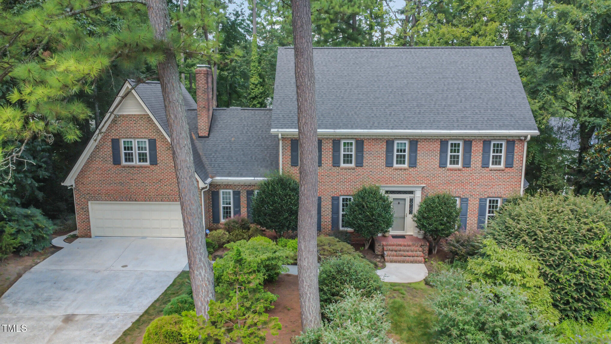 6909 Brook Ridge Court Raleigh, NC 27615 - Photo 56 of 60 second overhead view of house_photo_opti