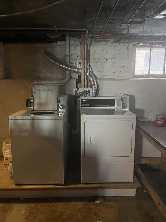 324 Summit Avenue, Unit 3 Boston, MA 02135 - Photo 16 of 16 a utility room with dryer and washer