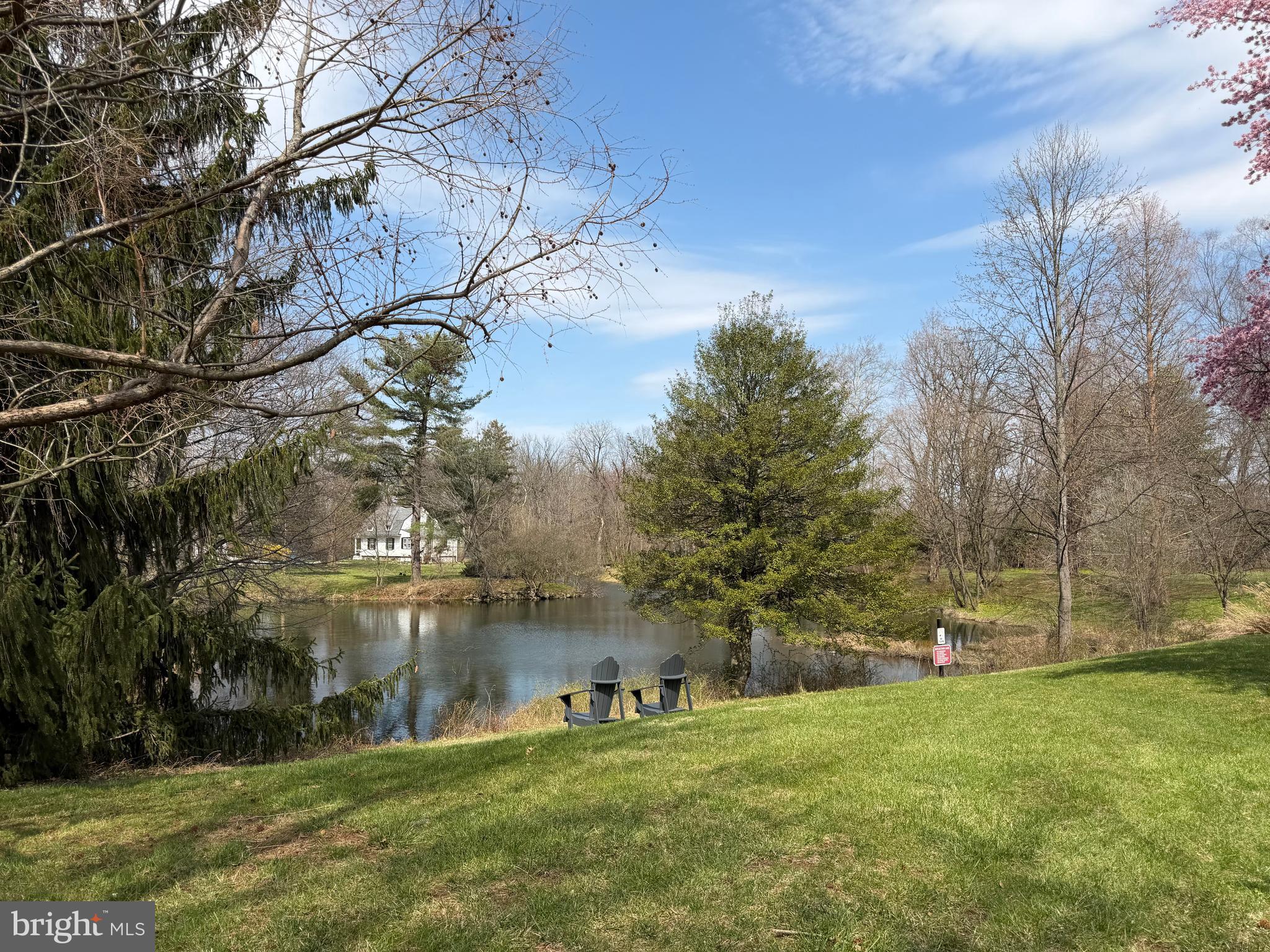 513 Old Forge Crossing, Unit 513 Wayne, PA 19087 - Photo 5 of 22 Reflecting Pond just outside the house