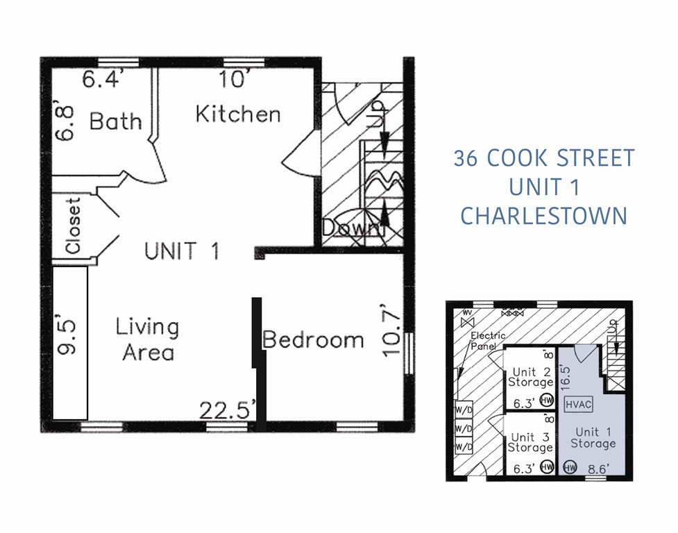 36 Cook Street, Unit 1 Boston, MA 02129 - Photo 15 of 15 Gallery Image 15