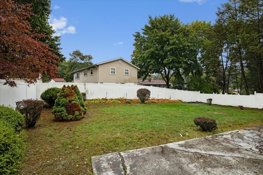 9 Belnap Road Boston, MA 02136 - Photo 32 of 35 a backyard of a house with lots of green space