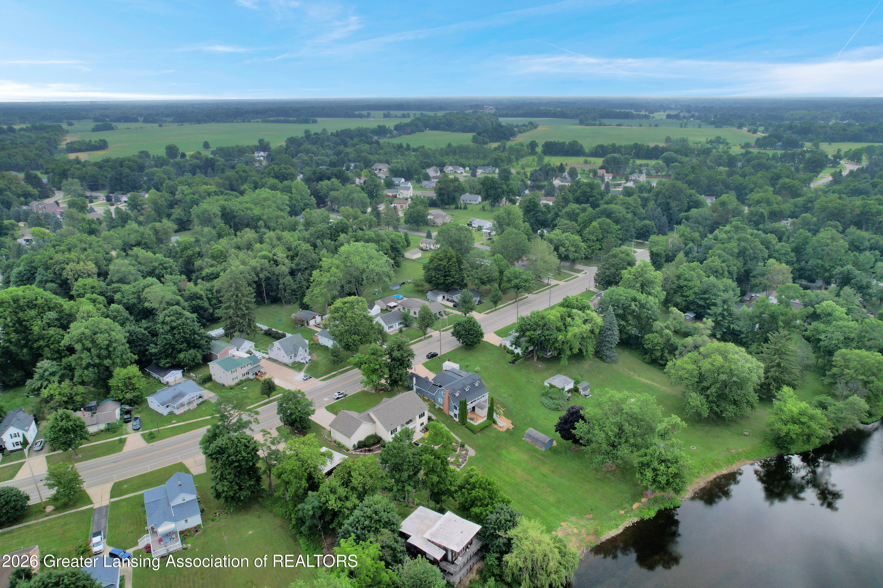 412 East Washington Street Dimondale, MI 48821 - Photo 39 of 43 Aerial 4