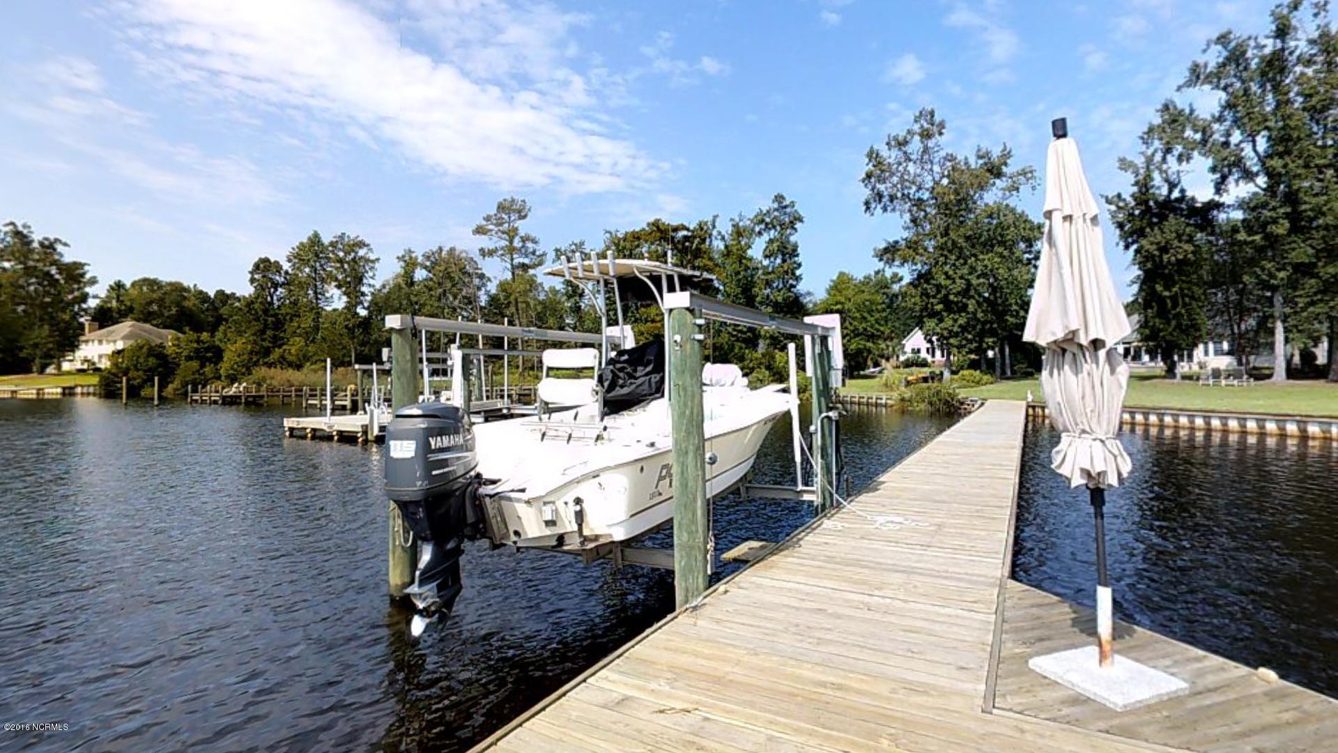 870 Treasure Point Road Bath, NC 27808 - Photo 34 of 39 Dock has Power and Water