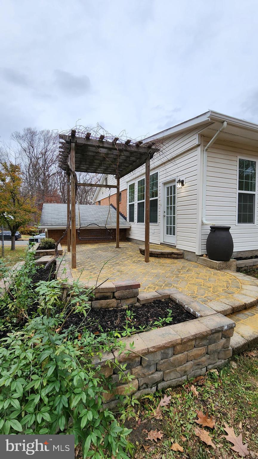 8438 Thames Street Springfield, VA 22151 - Photo 63 of 67 Patio with grapevine arbor - View 2