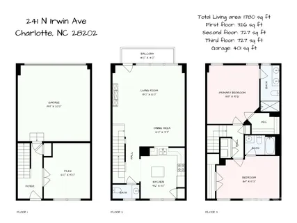 a view of staircase with wooden floor and a mirror