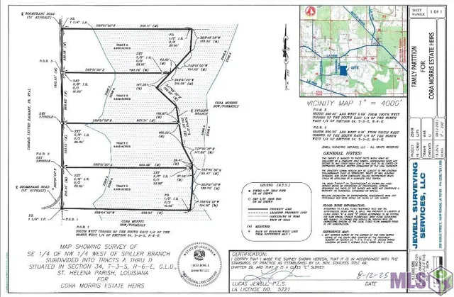 $79,900 | Tract A Boomerang Road, Amite, LA 70422
