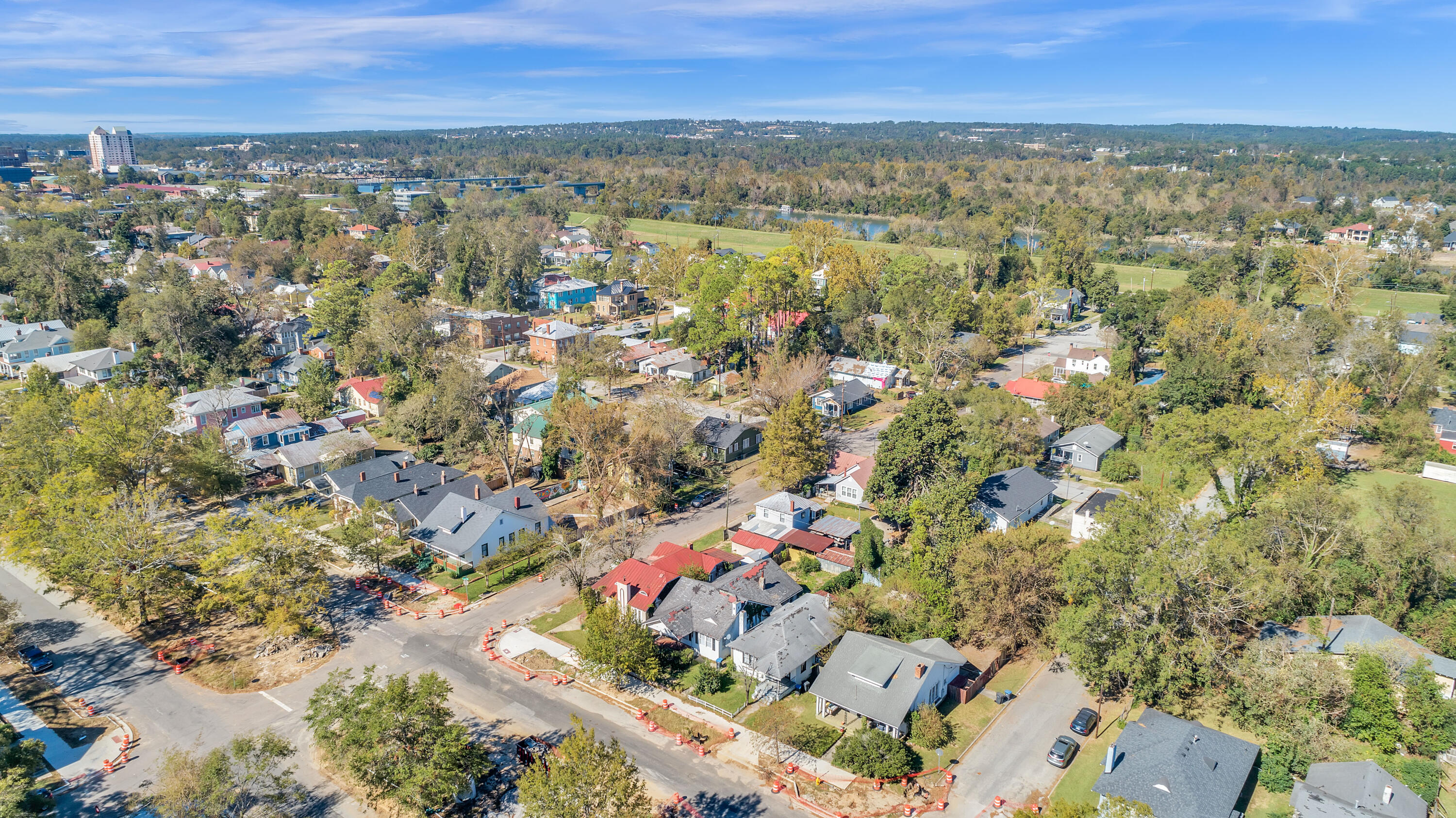 114 Ellis Street Augusta, GA 30901 - Photo 38 of 39 Ellis St, 114, 200ft View, Drone-1