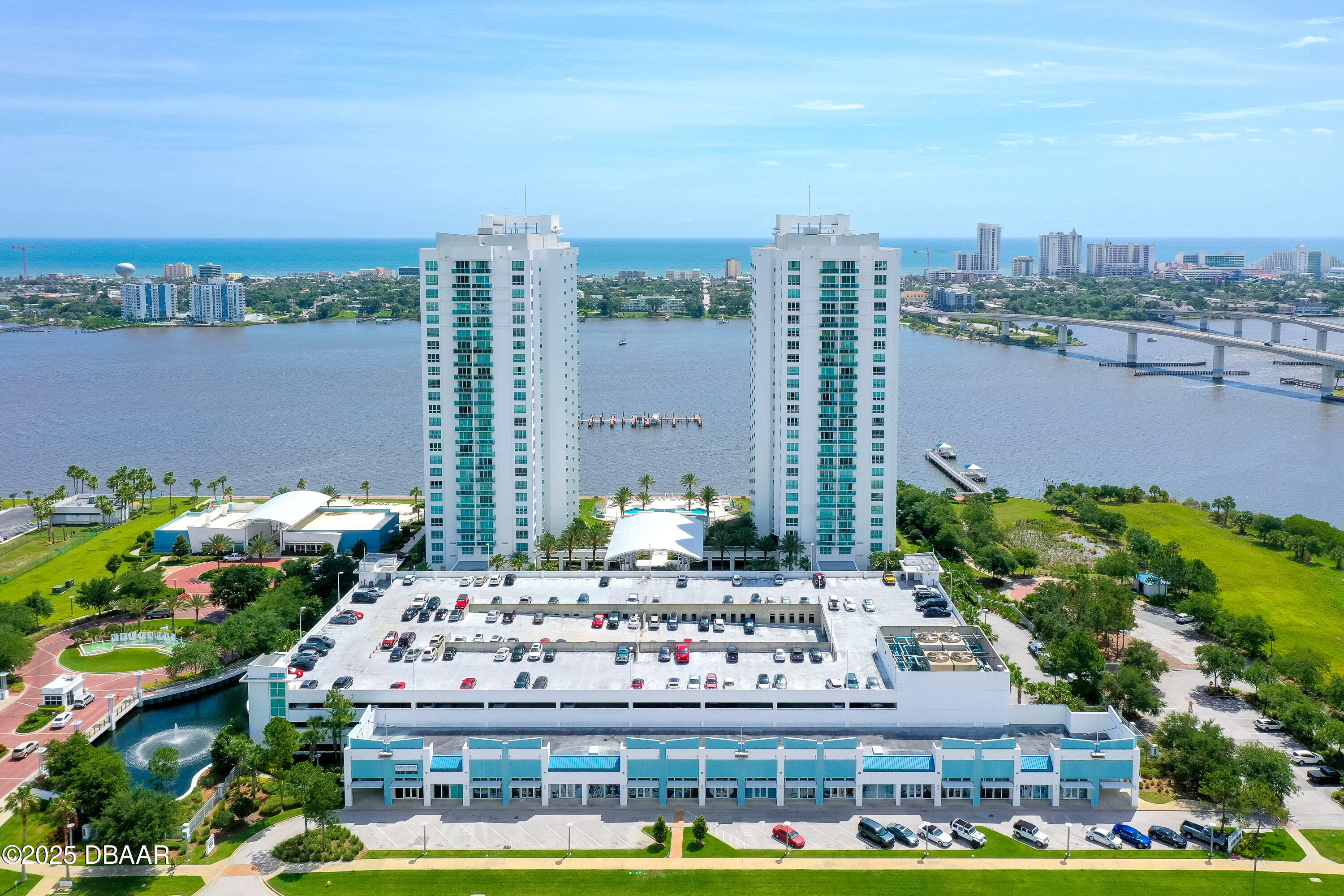 241 Riverside Drive, Unit 2603 Holly Hill, FL 32117 - Photo 57 of 71 a view of a city with tall buildings