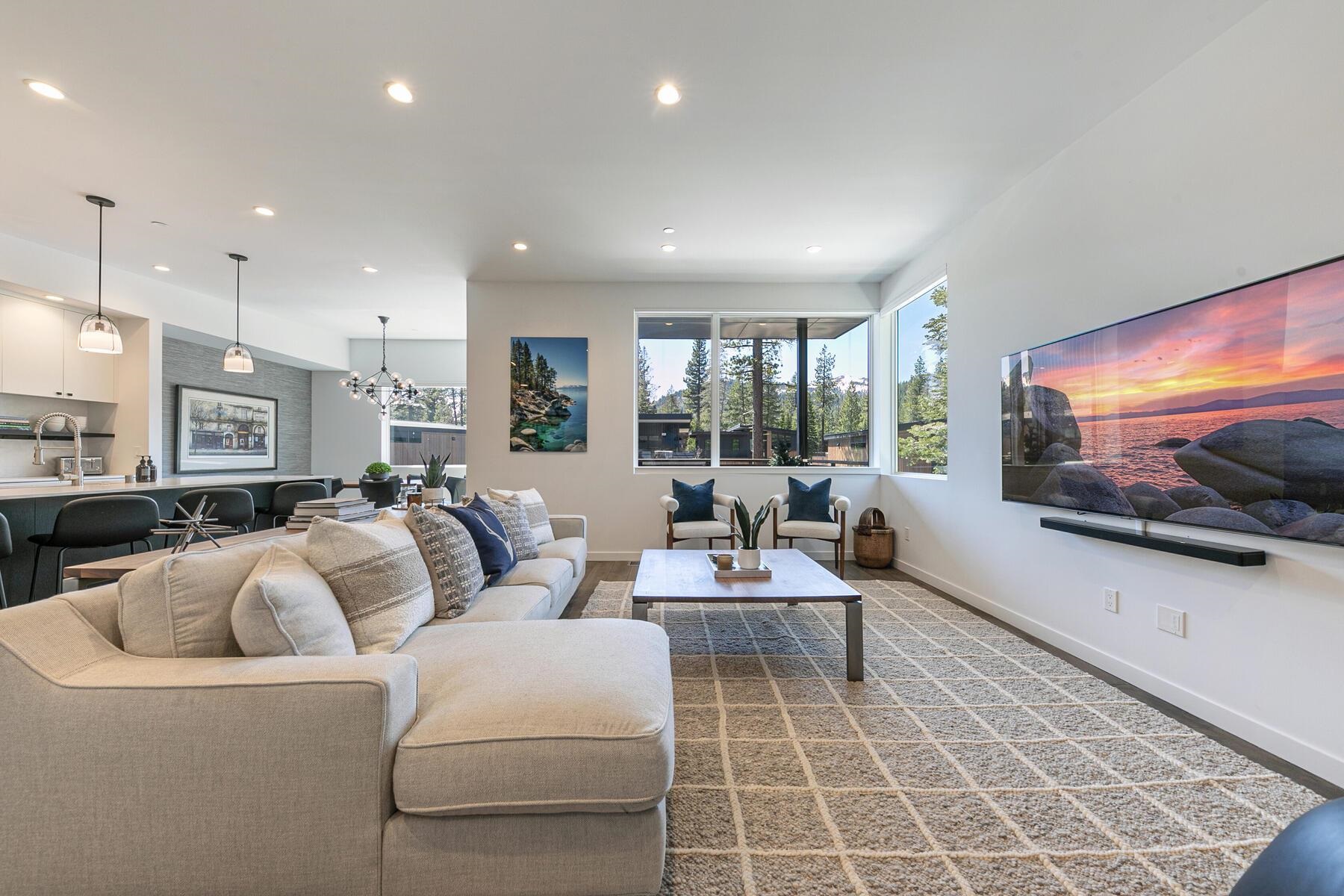 260 Palisades Circle Olympic Valley, CA 96146 - Photo 1 of 28 a living room with furniture and a flat screen tv