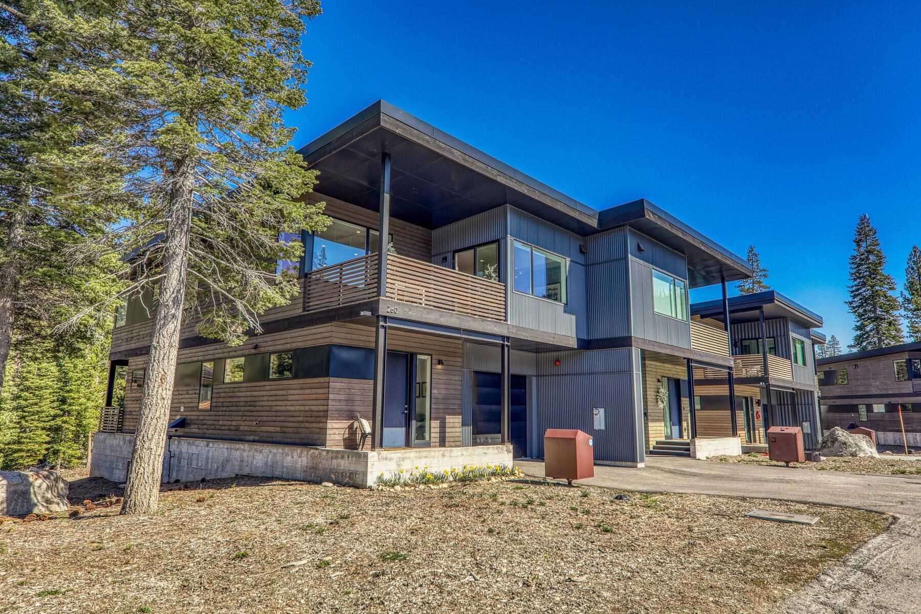 260 Palisades Circle Olympic Valley, CA 96146 - Photo 23 of 28 a front view of a house with garden