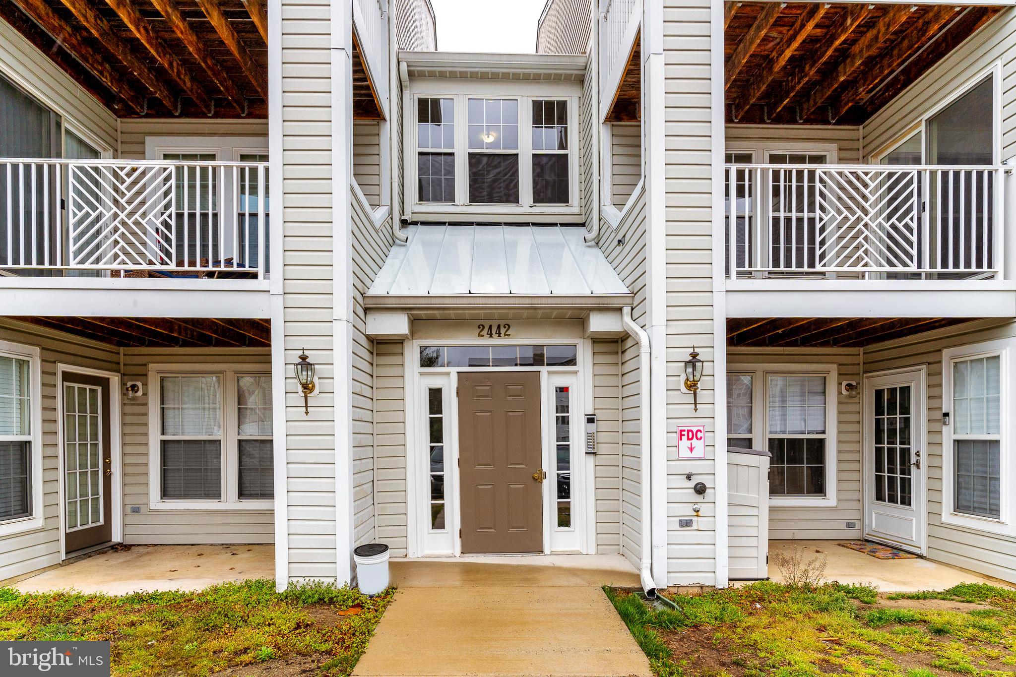 2442 Blue Spring Court, Unit 204 Odenton, MD 21113 - Photo 2 of 43 Front Entry