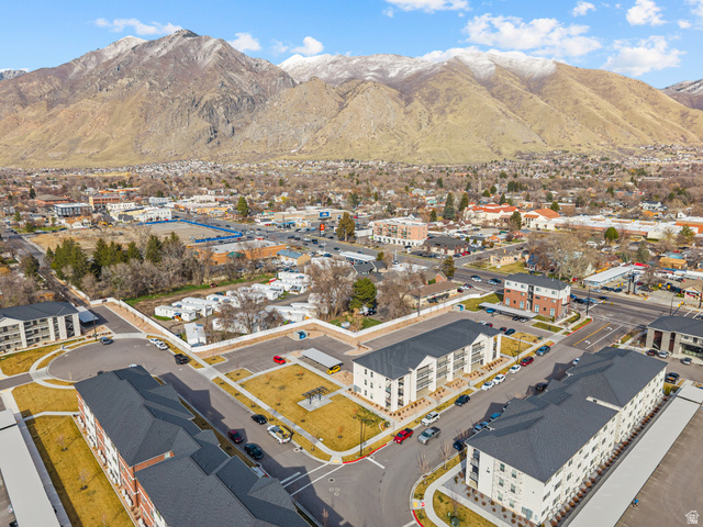 64 West 600 South, Unit C301 Springville, UT 84663 - Photo 33 of 40 Bird's eye view of a mountainous background