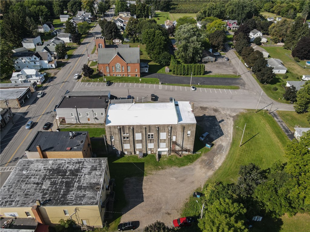 4075 Ridge Road Williamson, NY 14589 - Photo 3 of 37 An overhead view of the Grange Hall building - in