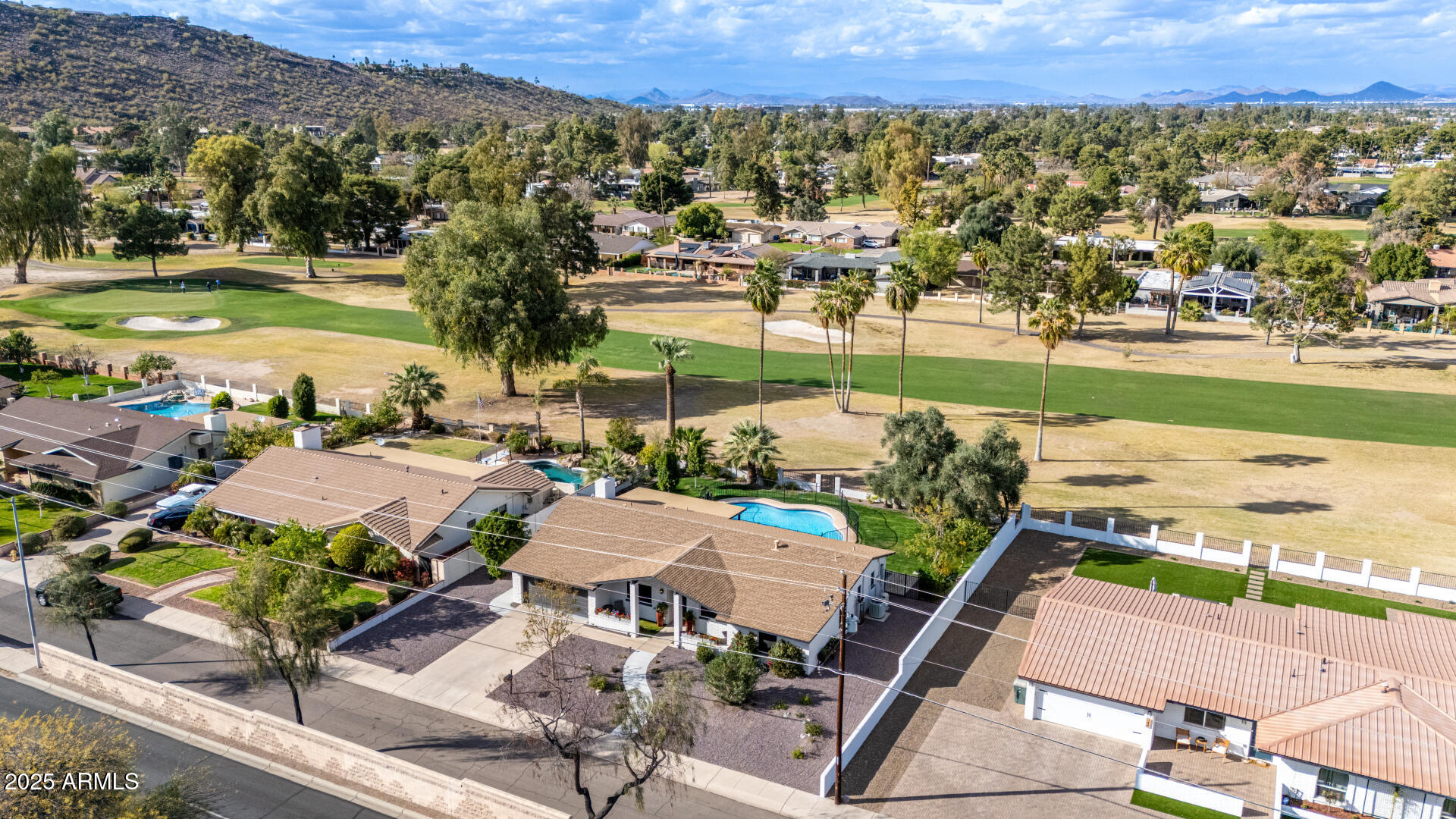 302 West Thunderbird Road Phoenix, AZ 85023 - Photo 38 of 44 an aerial view of a residential houses with outdoor space and street view