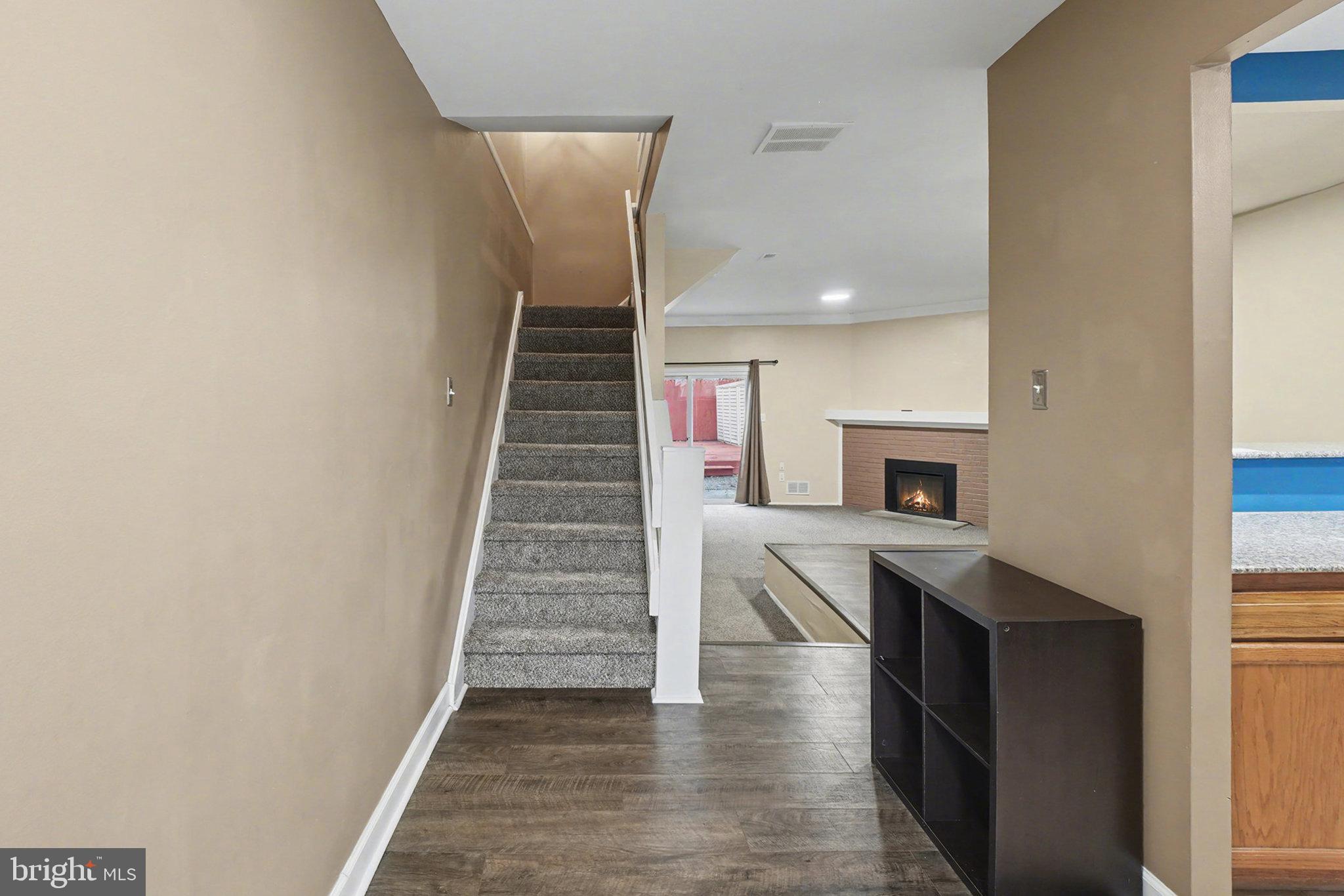 1280 Fox Run Reading, PA 19606 - Photo 6 of 23 a view of entryway and hall with wooden floor