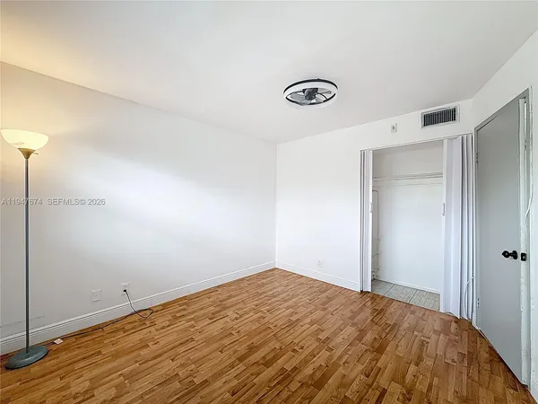 a view of empty room