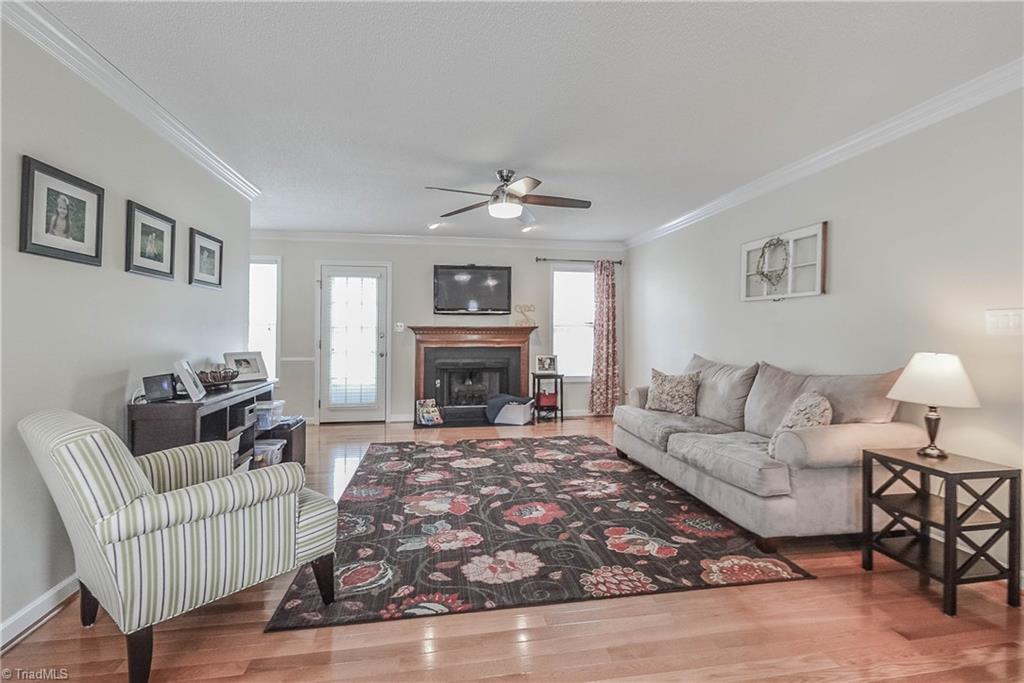 133 Canton Road Advance, NC 27006 - Photo 2 of 20 Hardwoods, neutral colors and gas logs. A great living space!