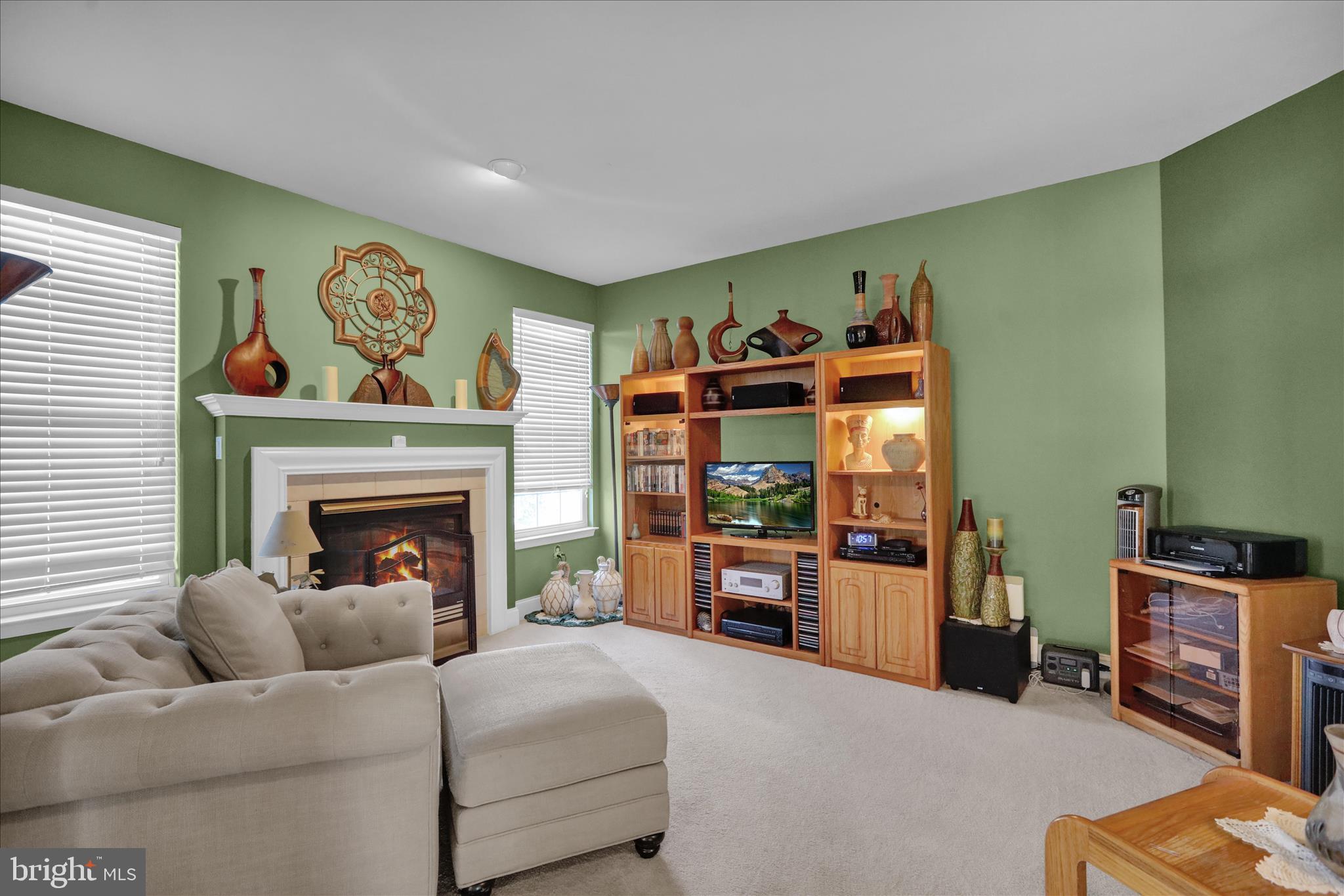 8 Bancroft Terrace Reading, PA 19607 - Photo 11 of 31 a living room with furniture and a fireplace