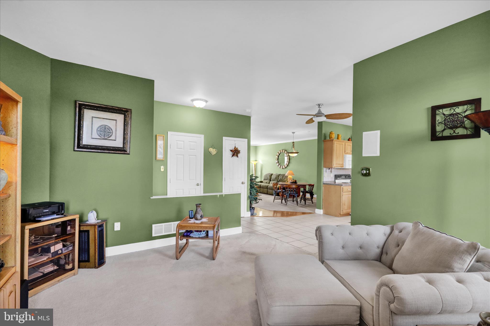 8 Bancroft Terrace Reading, PA 19607 - Photo 13 of 31 a living room with furniture and a flat screen tv
