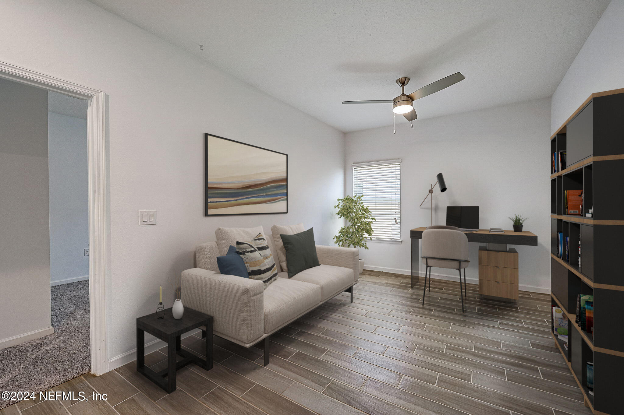 48 Martello Drive St. Augustine, FL 32092 - Photo 25 of 50 a living room with furniture and a wooden floor