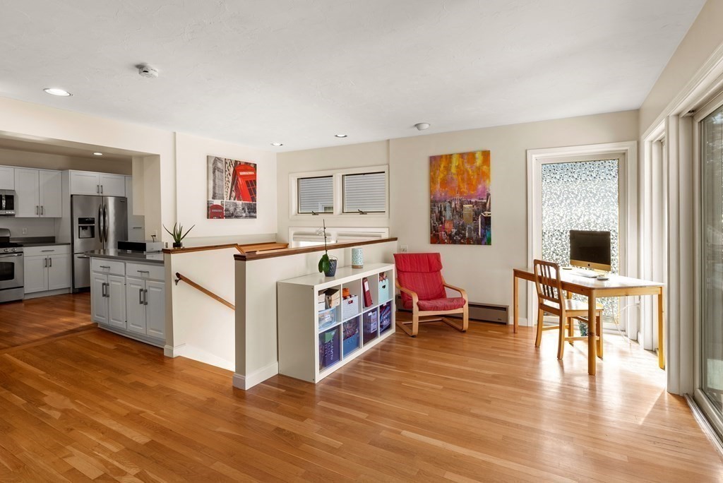 46 Downing Road Lexington, MA 02421 - Photo 12 of 29 a kitchen with a sink and a stove top oven