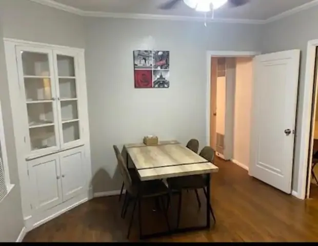 a view of a livingroom with a fireplace